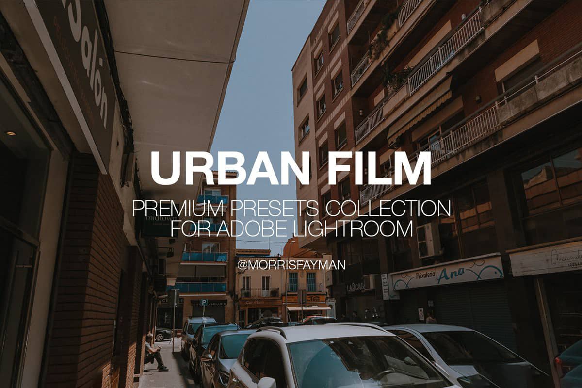 旅拍城市街头建筑摄影电影胶片感Lightroom预设 URBAN FILM presets