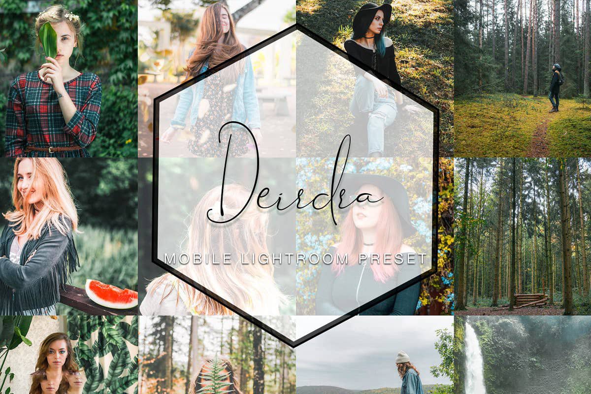 旅拍通透森系清新人像LR预设+手机版预设 Deirdra Lightroom Presets