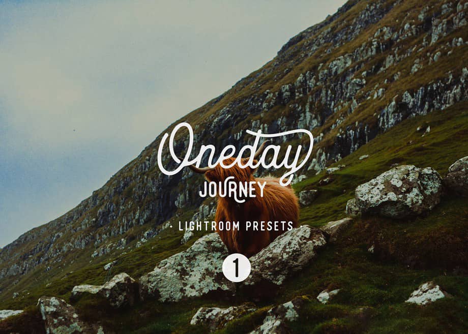 旅行人文摄影电影感Lightroom预设 Oneday  Journey 1 Lightroom presets