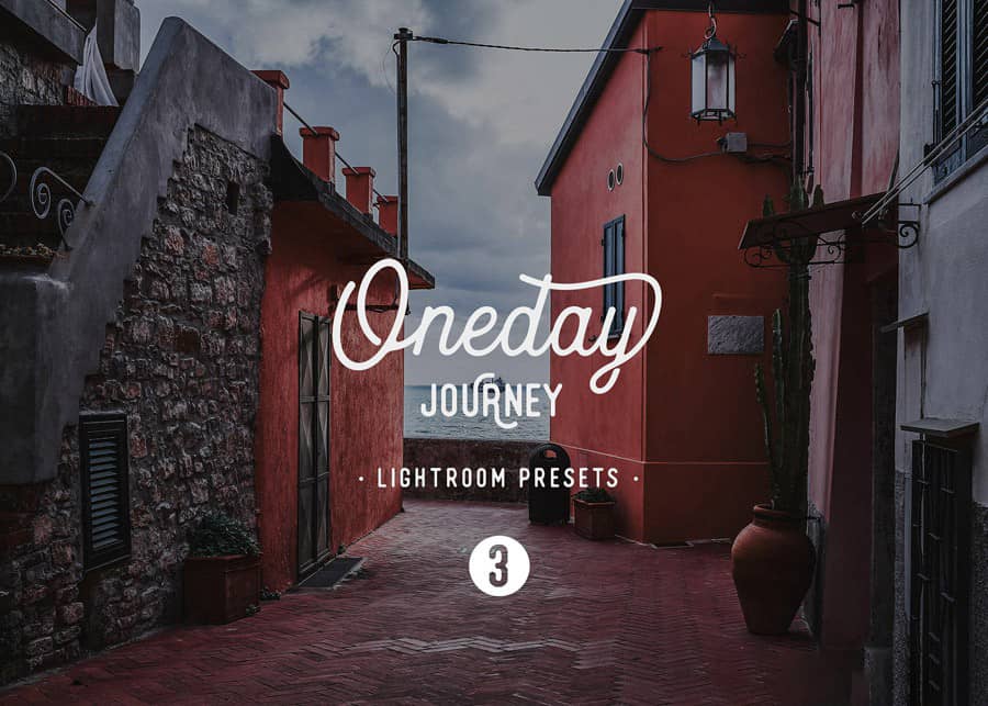 旅行人文摄影电影感Lightroom预设 Oneday  Journey 3 Lightroom presets