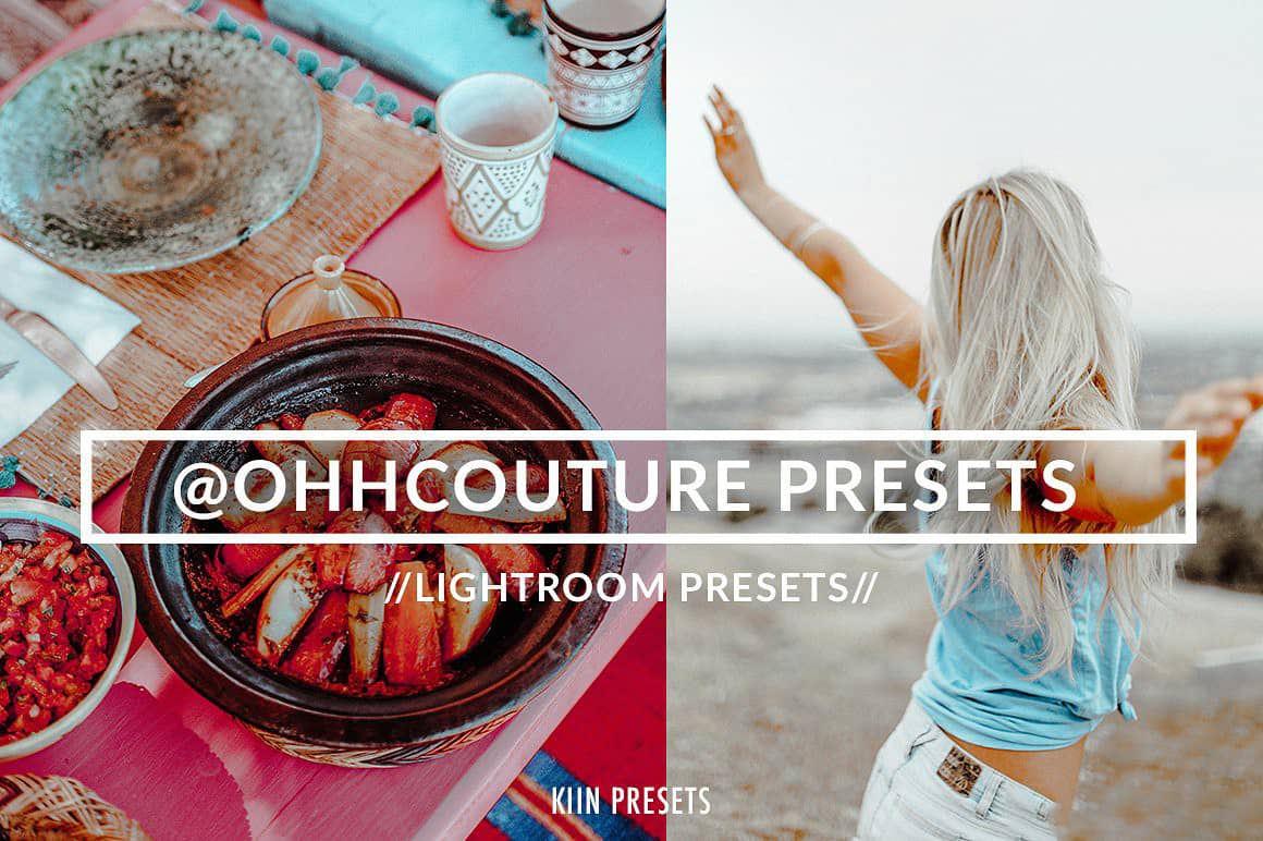 旅行人文风景博客Lightroom预设 blogger @ohhcouture inspired presets