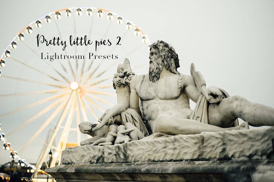 旅行摄影风景调色Lightroom预设 Pretty little pics lightroom presets