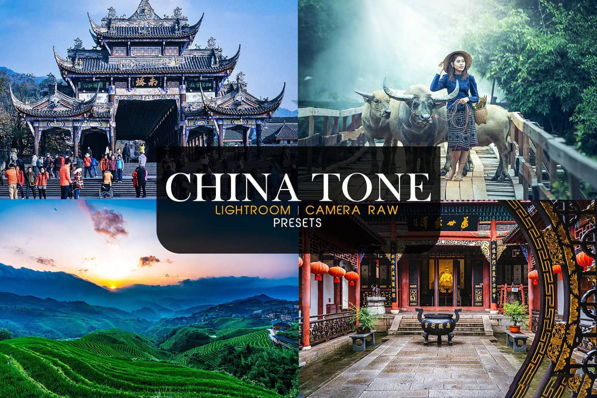 旅行旅拍中国风色调Lightroom预设ACR预设 China Tone Lightroom