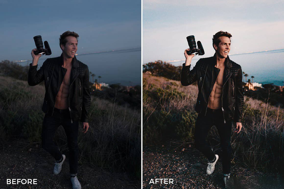 旅行明亮电影色调Lightroom预设