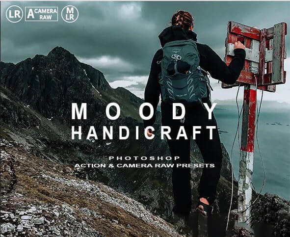 极地旅拍INS胶片风LR预设 GaziGraphic moody handicraft Lightroom Presets