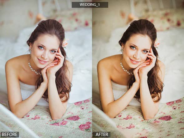 棒的婚礼婚纱Lightroom预设