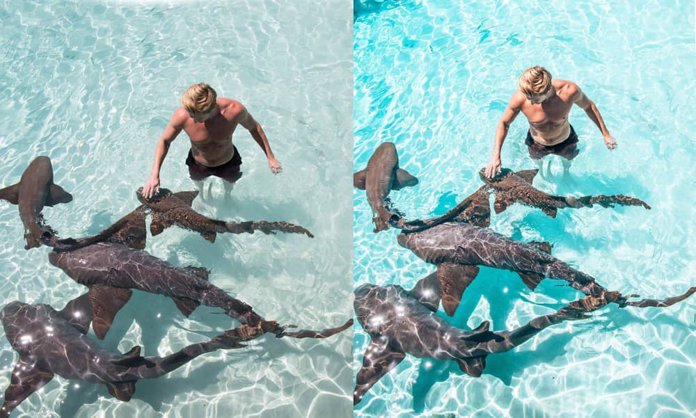 温暖清新巴哈马旅行摄影Lightroom预设 Bahamas Collection