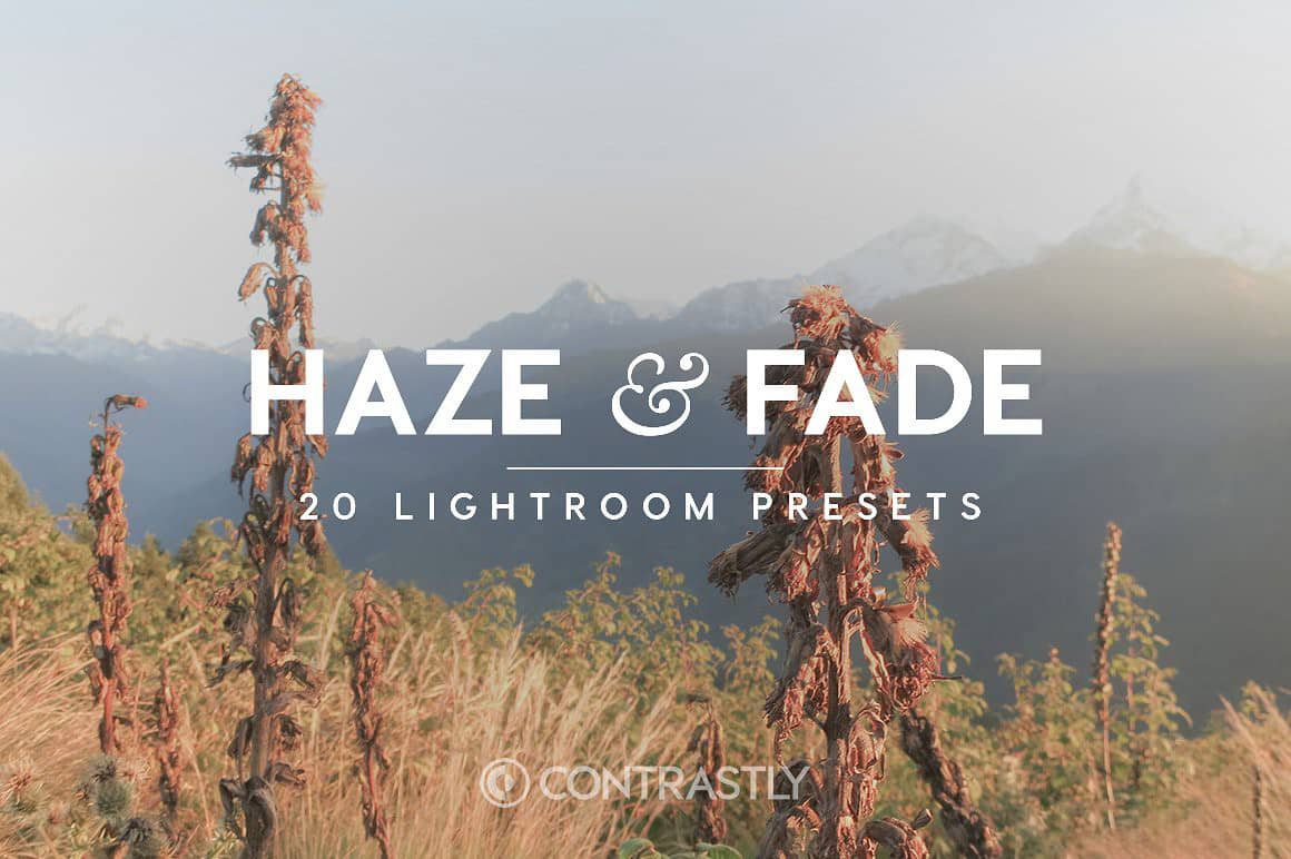 然驴行记录摄影Lightroom预设Haze amp Fade Lightroom Presets