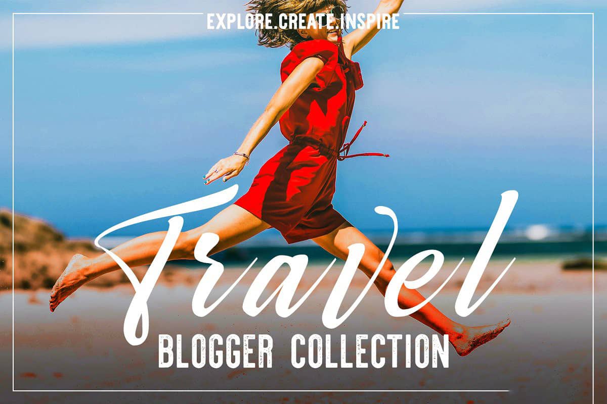 网红博主旅行自然风景摄影ACRLightroom预设 Travel Blogger LRACR