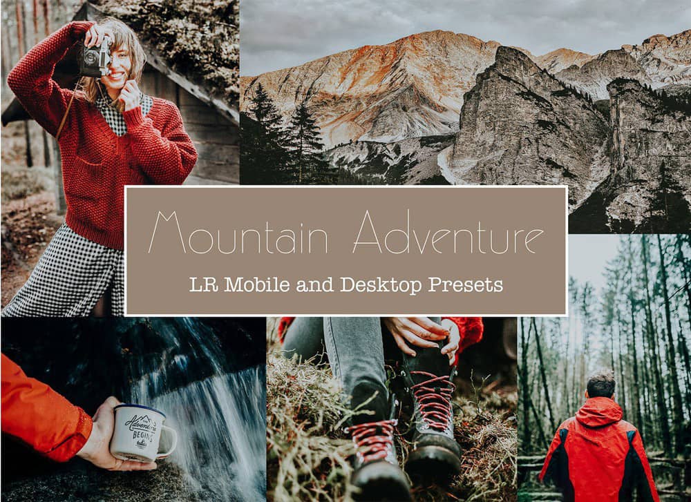 背包客登山旅拍胶片映像Lightroom预设+手机版APP预设