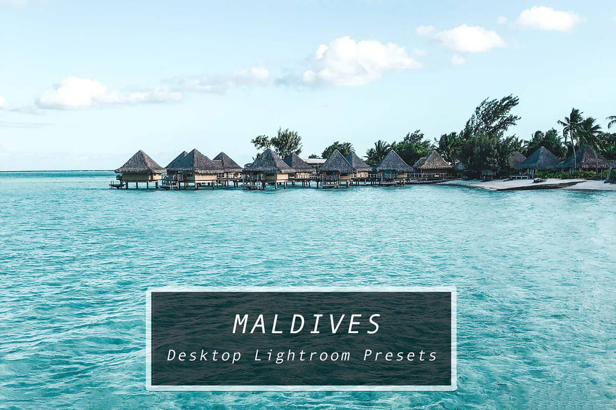马尔代夫旅拍人像Lightroom预设下载 Lightroom Presets MALDIVES