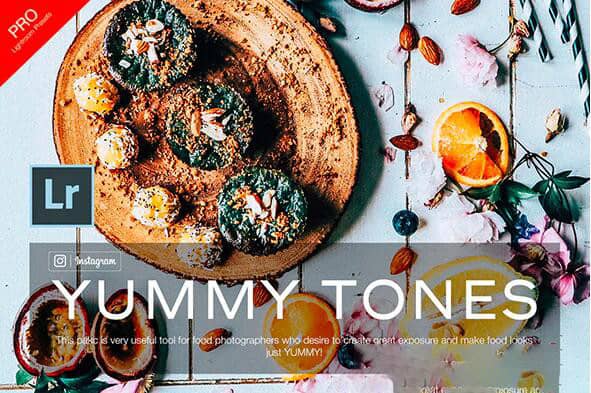 20个专业的清新美食摄影Lightroom预设 Food – Lightroom Presets