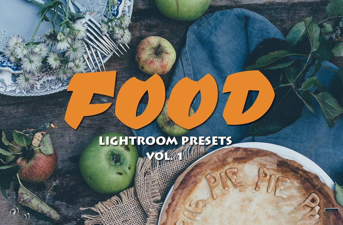20美食食物Lightroom预设+ACR预设 20 Food Lightroom Presets
