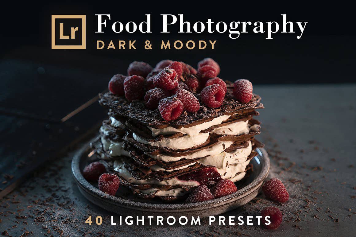 40组美食摄影胶片Lightroom预设 FOOD Lightroom Presets