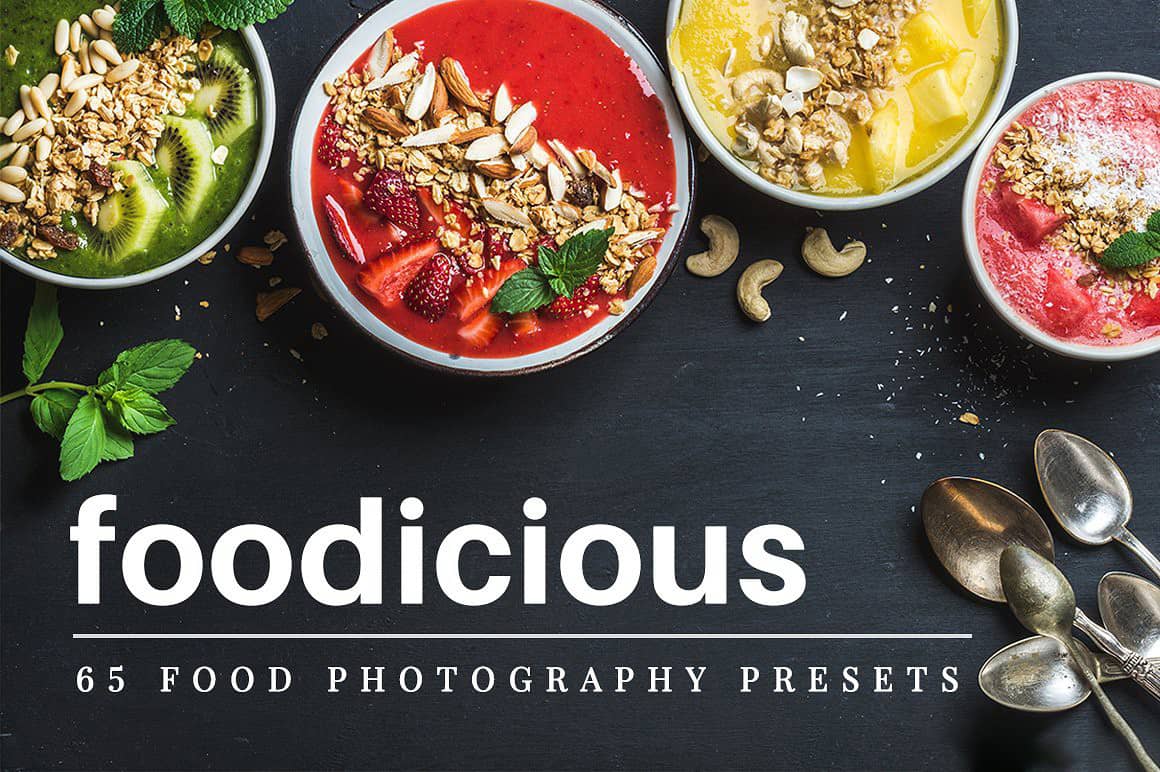 ightroom预设 Foodicious 美食专用 静物调色 日系后期 小清新