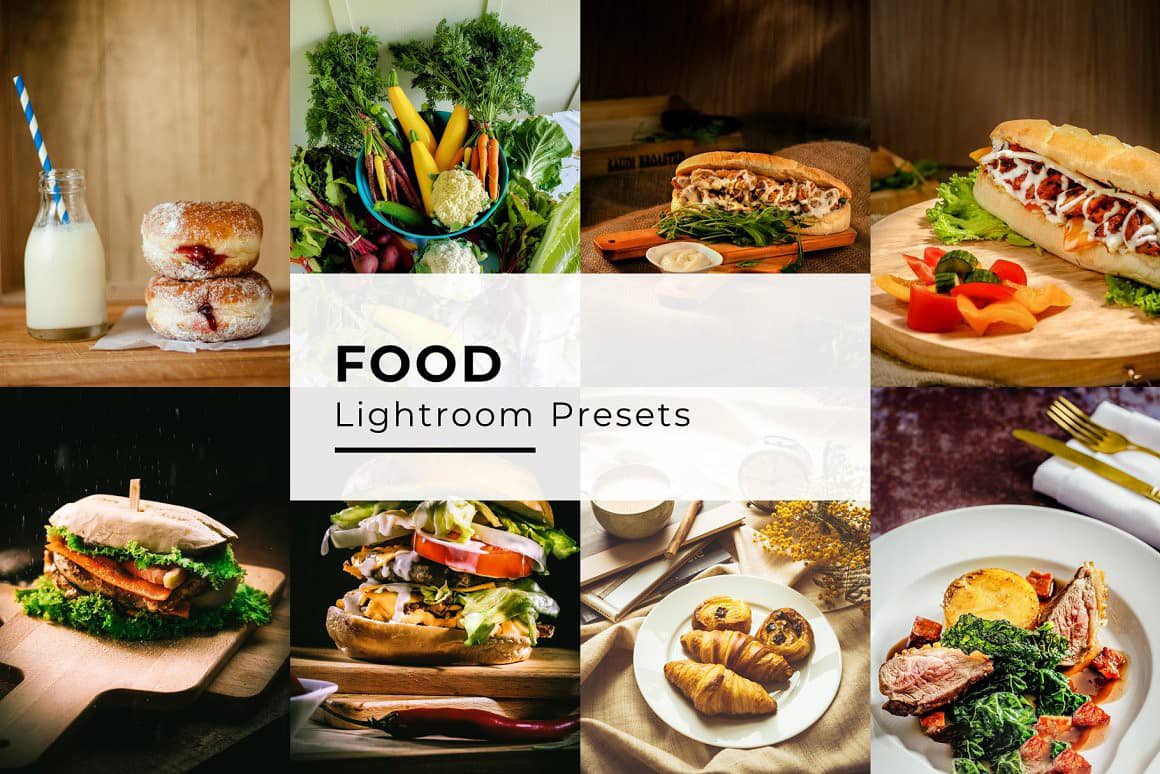专业美食摄影后期Lightroom 预设 10 Food Lightroom Presets