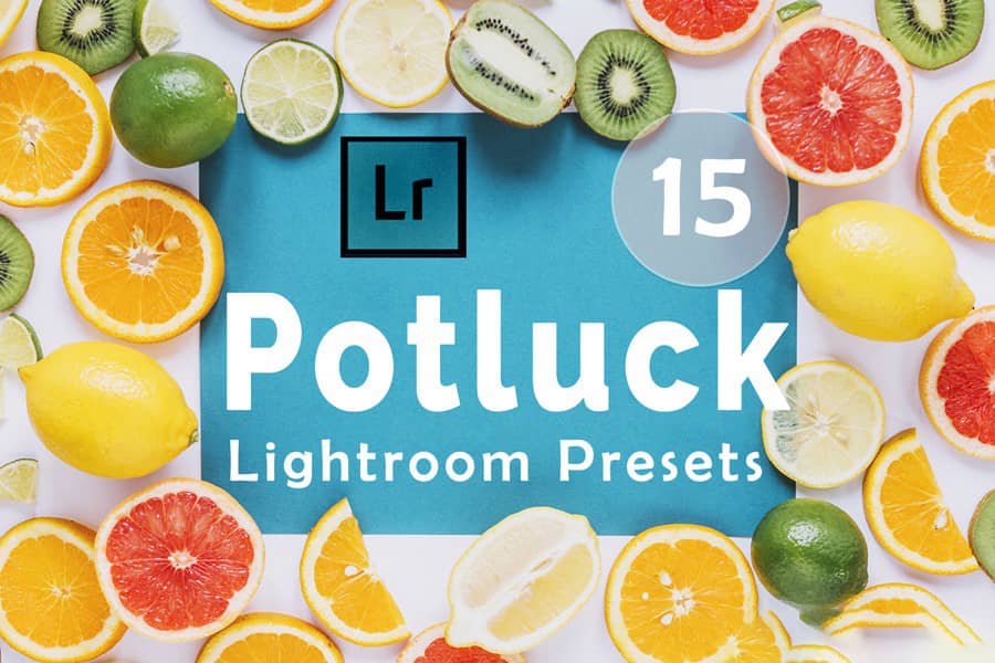 家常美食食物摄影Lightroom预设 Potluck Lightroom Presets