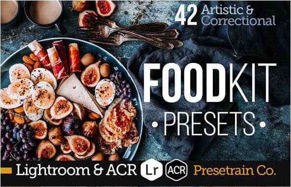 影大师食品美食胶片艺术摄影Lightroom预设+ACR预设