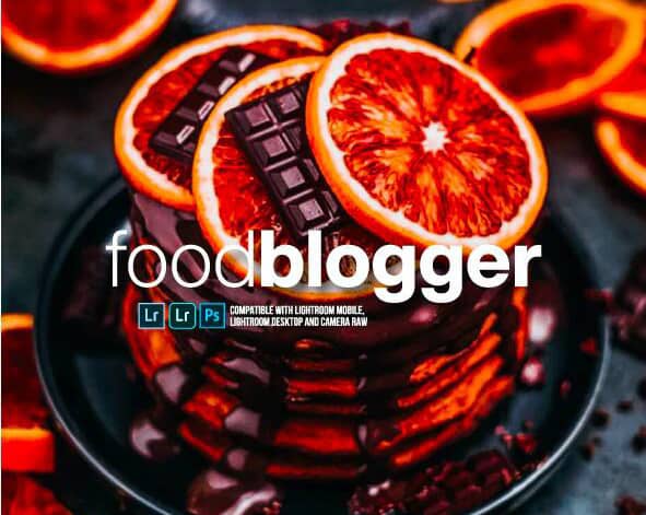 美食博主美食摄影后期Lightroom预设APP滤镜 Food Blogger Lightroom Presets