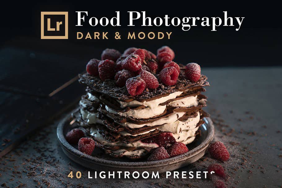 美食后期Lightroom预设 Lightroom Presets Moody Food Photos