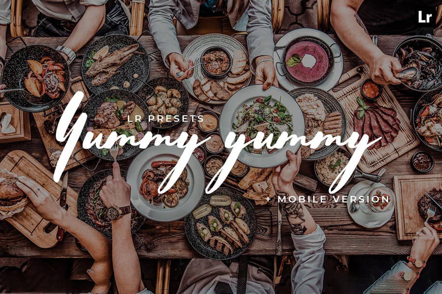 美食摄影Lightroom预设+移动版LR预设 Yummy Lightroom Presets