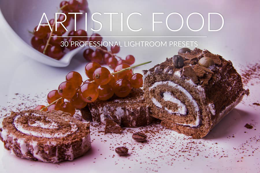 艺术食品美食摄影Lightroom预设 Artistic Food Lr Presets