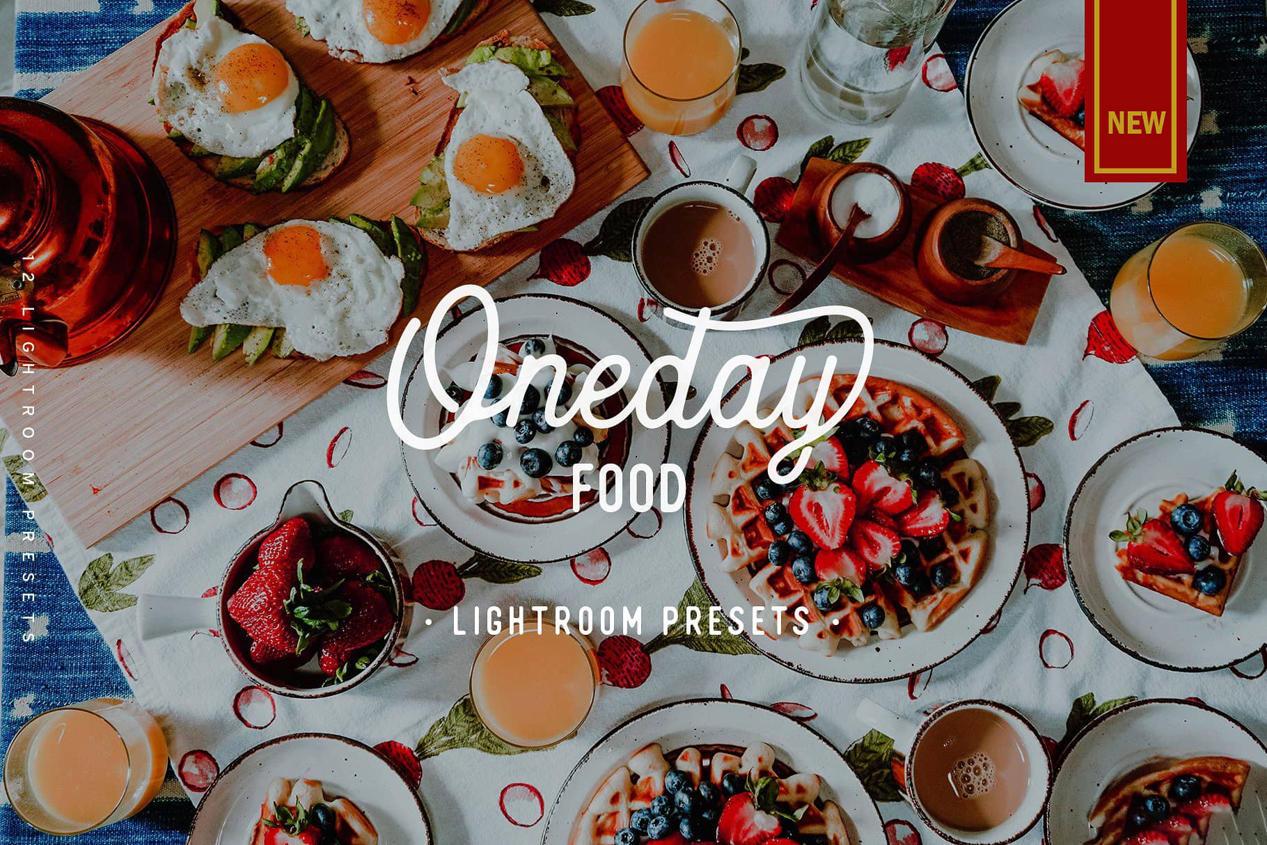 食物美食摄影小清新LR预设EmyselfDesign Food Lightroom presets