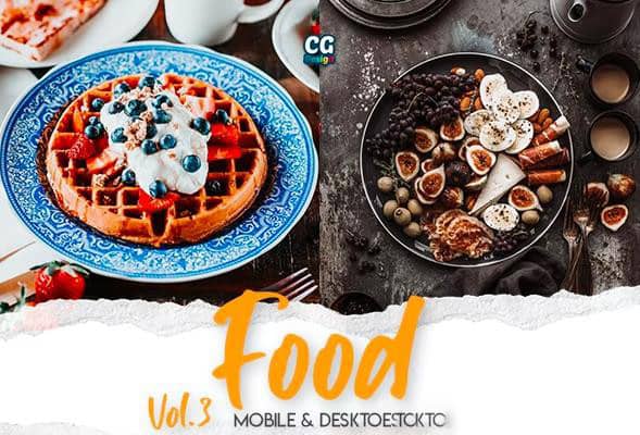 高端电影色调美食摄影后期lr预设 Food Lightroom Presets Vol. 3