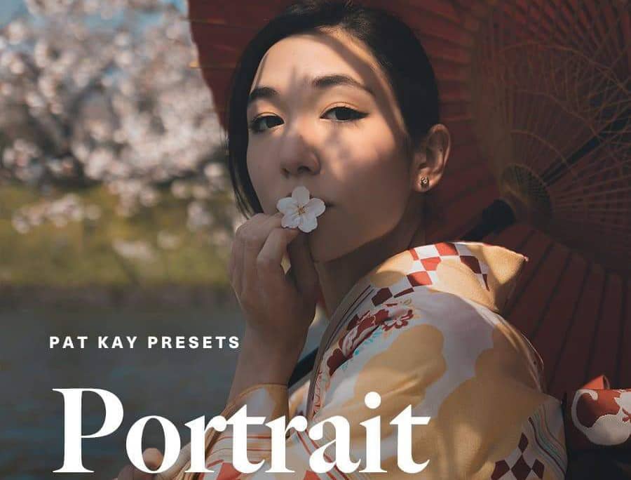 Pat Kay网红INS日系人像后期调色L预设+移动APP滤镜 Pat Kay-Portrait Presets