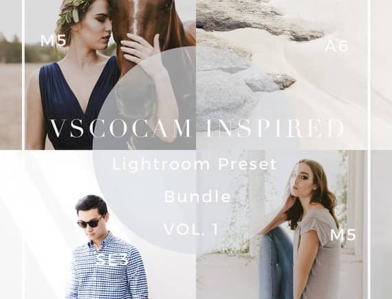 SCO Cam Lightroom预设合集 VSCO inspired Lightroom Preset Bundle