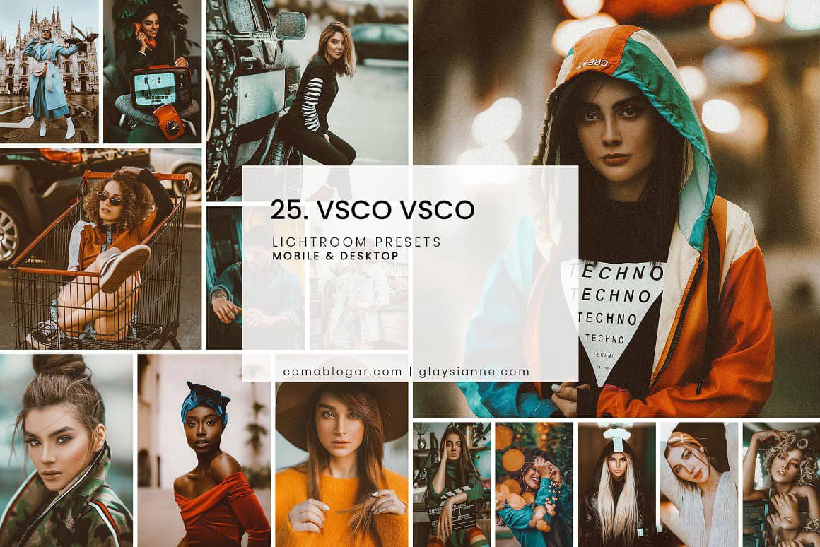 VSCO电影胶片色调后期调色Lightroom预设VSCO – Lightroom Presets