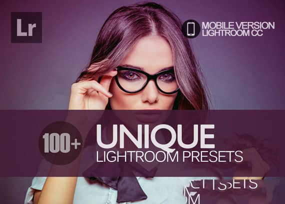 100个独特人像手机版Lightroom预设 100+ Unique Lightroom Mobile