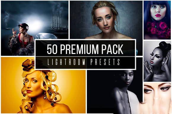 50个高级人像修饰调色免费Lightroom预设包 50 Premium Lightroom Presets
