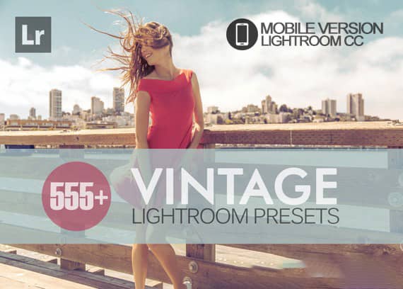 555个复古人像手机版Lightroom预设 555+ Vintage Lightroom Mobile