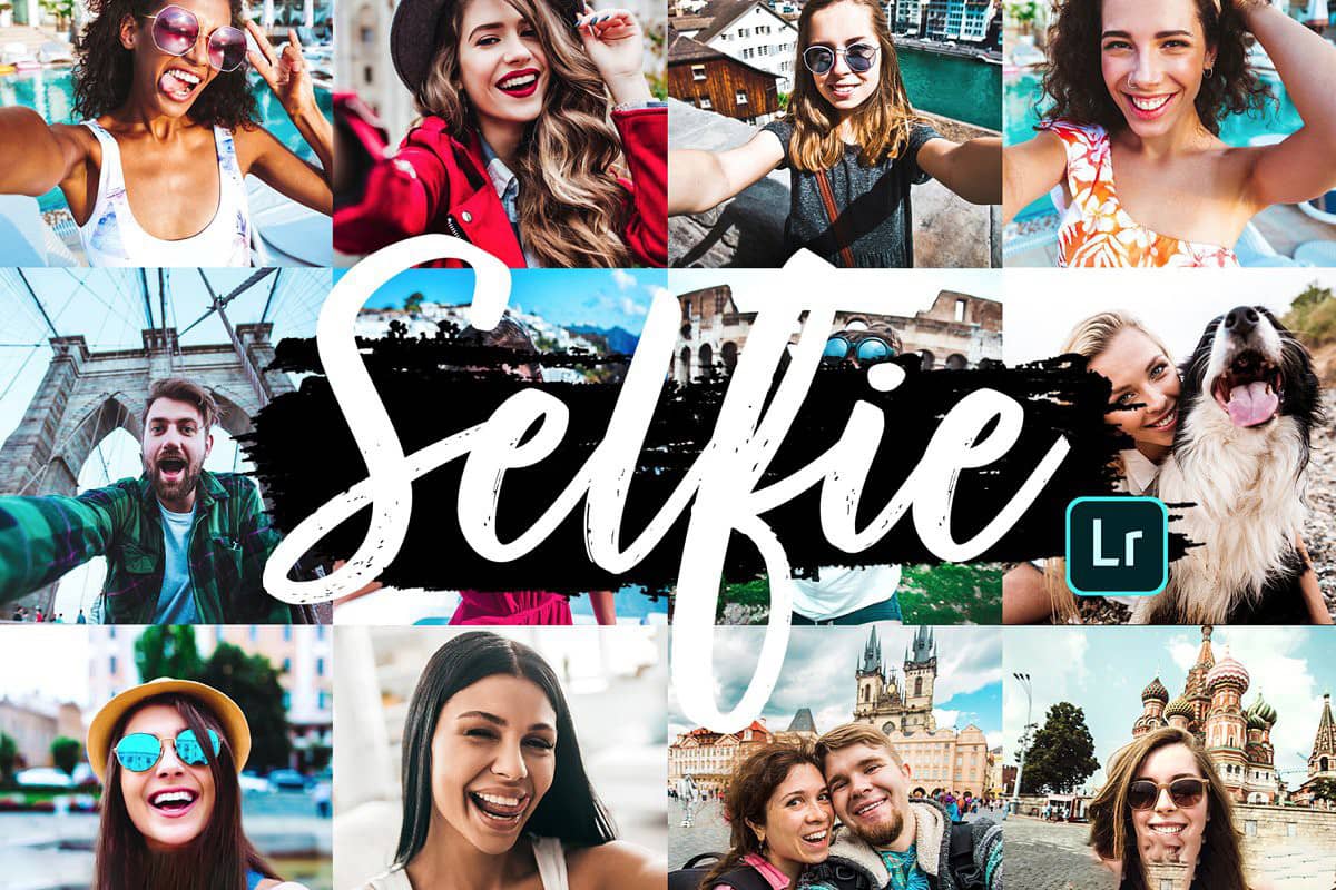 Instagram博主自拍人像手机版Lightroom预设 SELFIE Mobile Lightroom