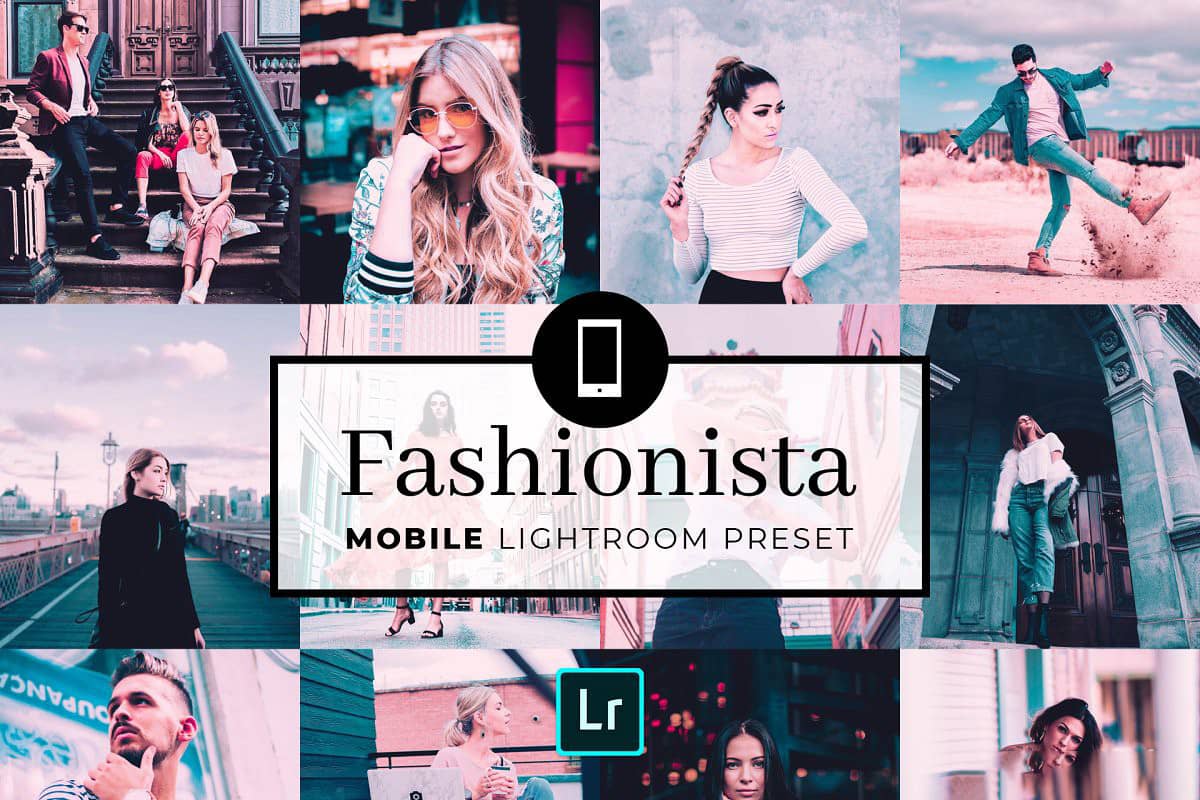 ins博客超级时尚迷人像手机版Mobile Lightroom预设Preset Fashionista