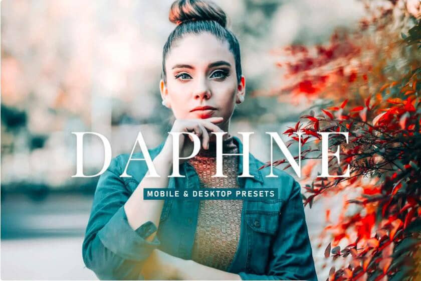 复古电影胶片人像后期调色免费Lightroom预设 Daphne Pro Lightroom Presets