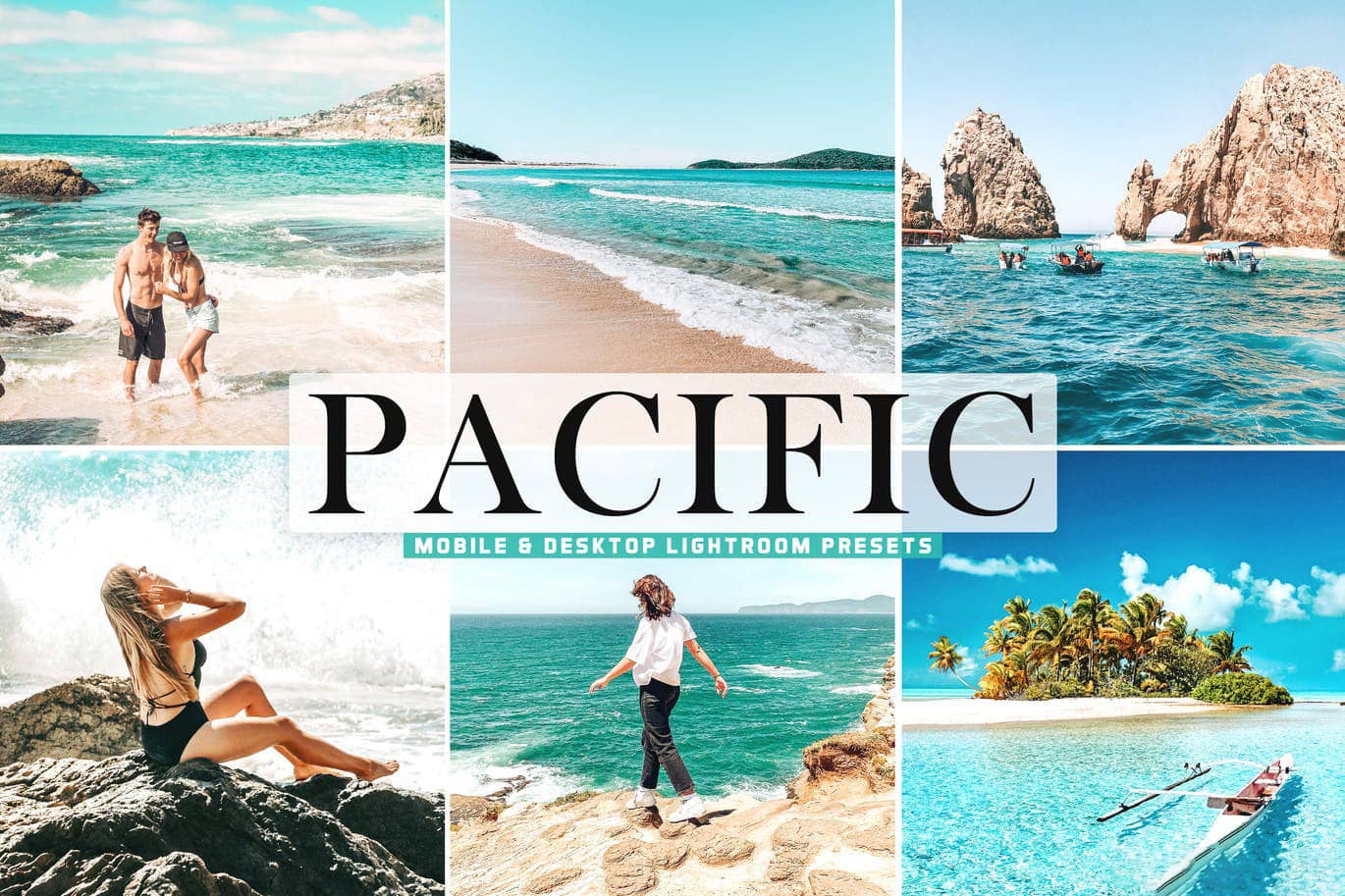 太平洋海岸旅拍人像免费Lightroom预设与移动LR预设 Pacific Lightroom Presets