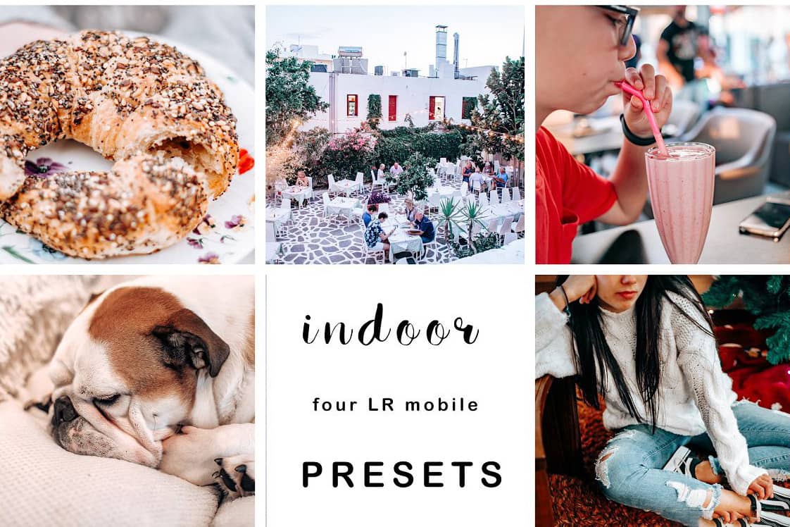 居家人像室内设计通透明亮手机版LR预设 INDOOR-LR MOBILE PRESET
