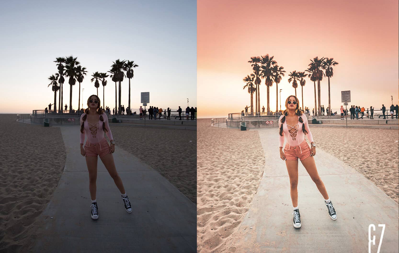 摄影师 Livia Brasil 巴西加州旅行手机版LR预设 California Mobile LR