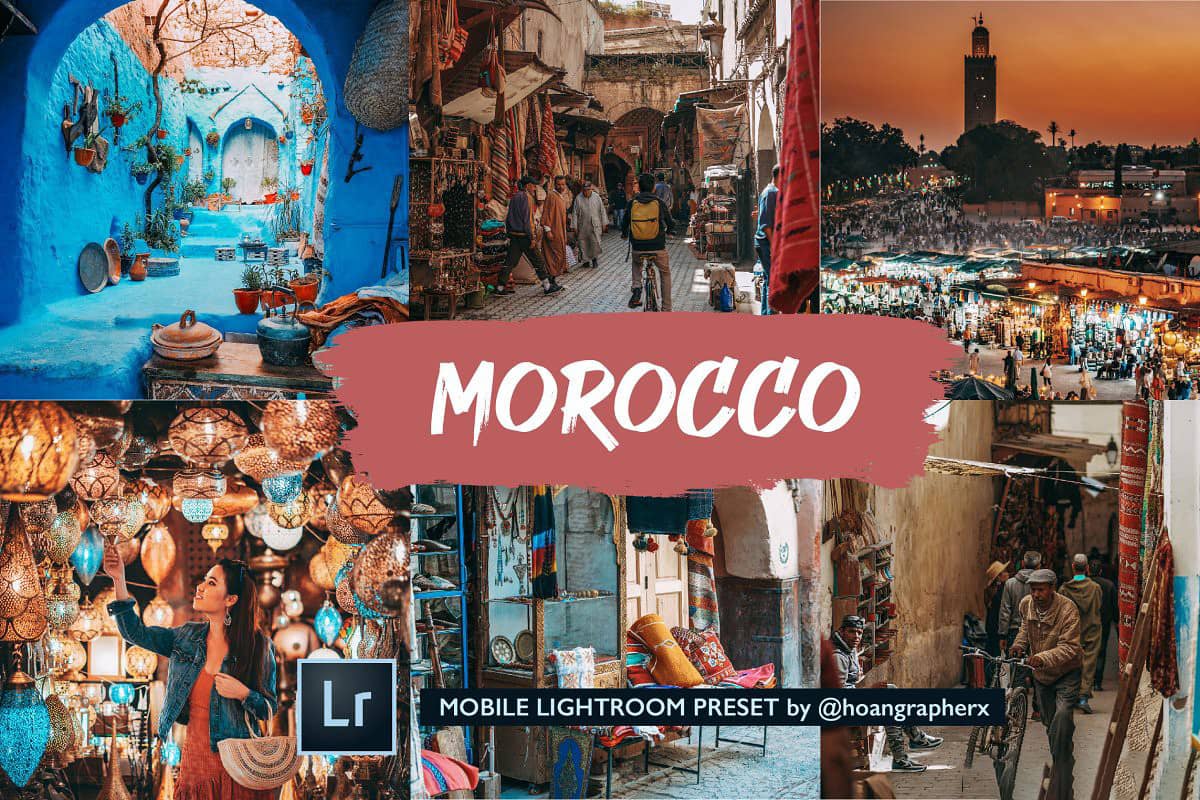 摩洛哥旅拍干净通透手机版APPLR预设 MOROCCO COLLECTION