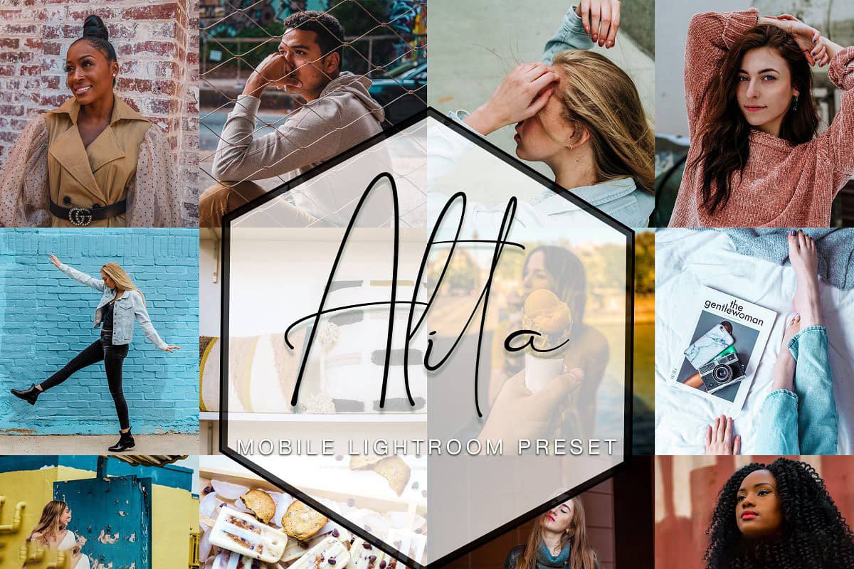 时尚人像美食博主旅拍色彩增强手机版Mobile Lightroom预设