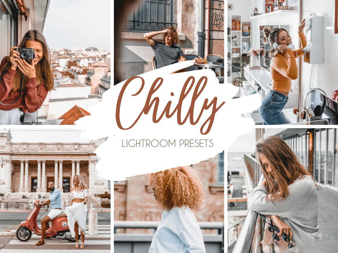 时尚街拍人像免费LR预设 APP滤镜 Chilly Mobile & Desktop Lightroom Presets
