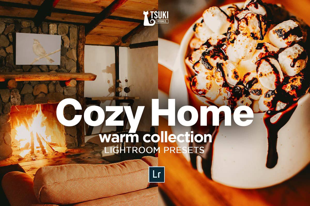 温暖舒适室内摄影LR预设+手机LR预设 Cozy Home Lightroom Presets