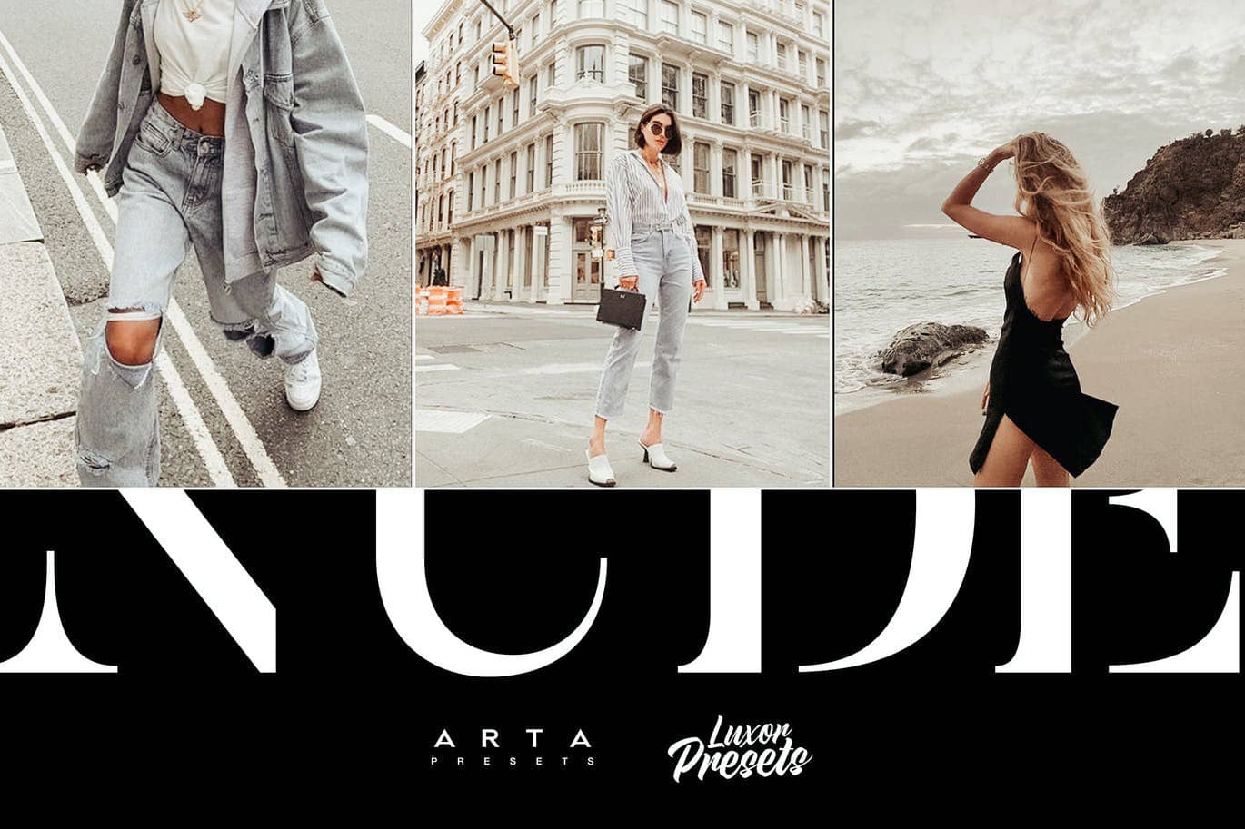 现代ins裸色色彩街拍人像lr预设 ARTA Nude Preset For Mobile and Desktop