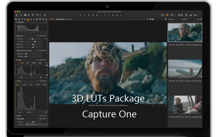飞思调色LUT预设-3D LUTs Package For Capture One v3.3.1 WIN+Mac版本