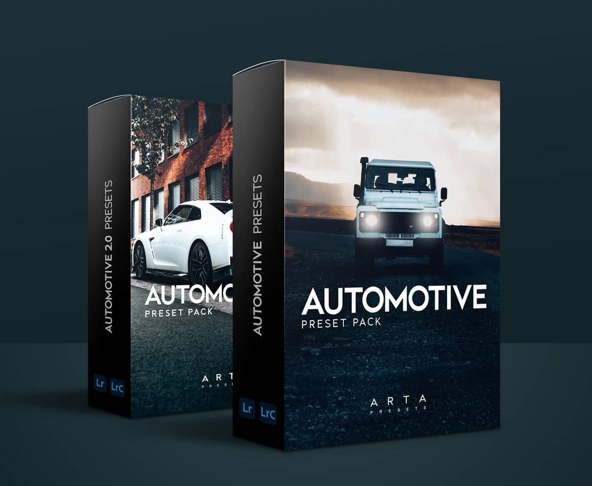 高端汽车摄影后期Lightroom预设 移动APP预设两套合集ARTA Automotive Bundle
