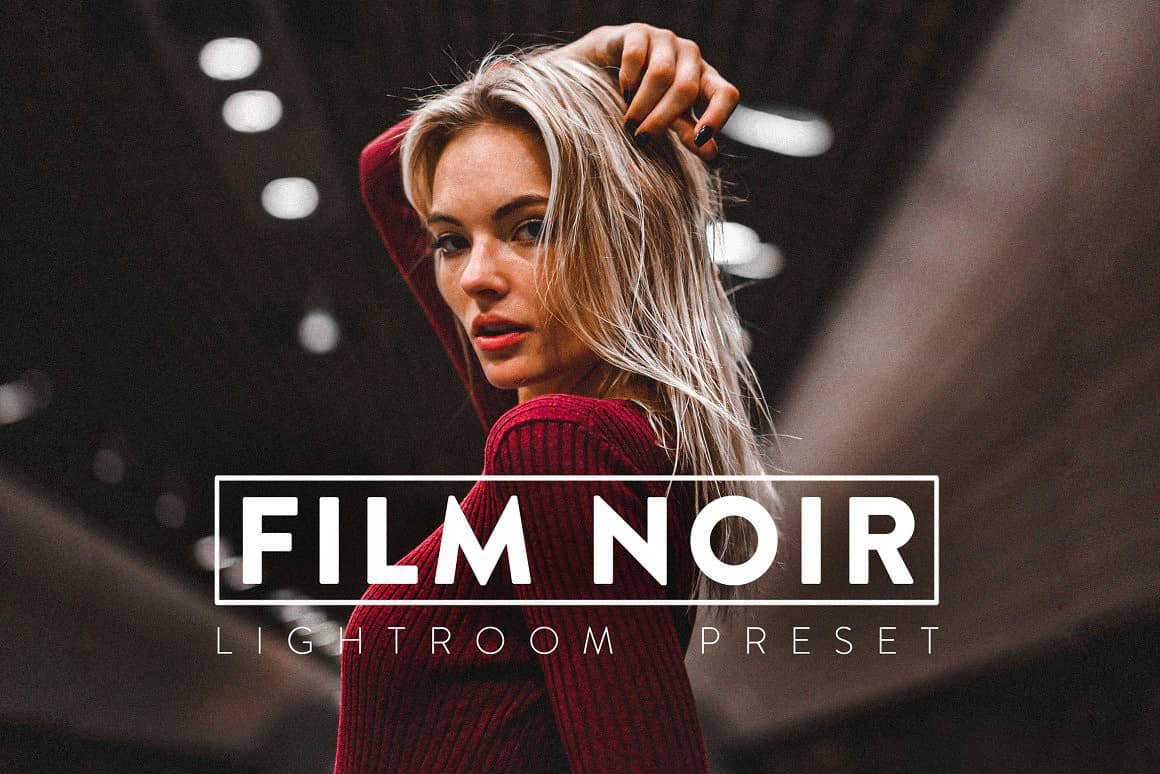黑暗情绪胶片人像免费Lightroom预设与移动LR预设Camera Raw预设