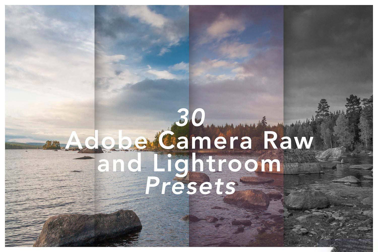 0 风景旅拍色调调整漏光ACR预设