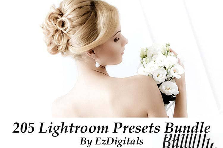 05婚礼婚纱新生儿Lightroom预设合集 205 Lightroom Presets Bundle